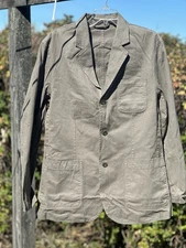 NEW 38 Taylor Stitch The Foundation Sportcoat organic cotton olive twill blazer