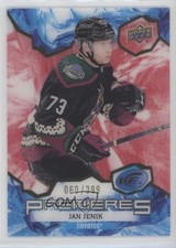 2021-22 Upper Deck Ice Ice Premieres Red 60/399 Jan Jenik #186 1o3