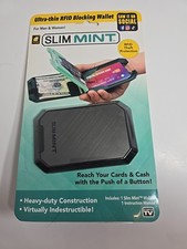 Slim Mint Ultra-Thin RFID-Blocking Wallet AS-SEEN-ON-TV ID Theft Protection