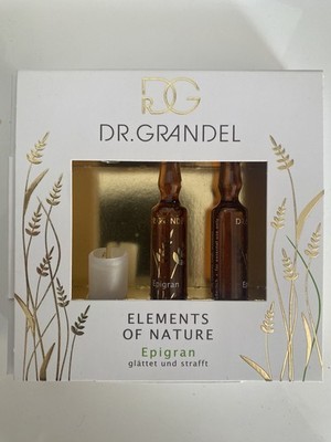 Dr Grandel Ampullen 2 Stück Epigran Elements of Nature Anti Ageing 3 Ml Neu