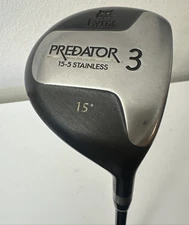 Lynx predator 15-5 fairway 3 wood 15 degree Right handed Regular graphite 43”