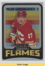 2024-25 O-Pee-Chee Platinum Retro Rainbow Yegor Sharangovich #R58 READ 5ya
