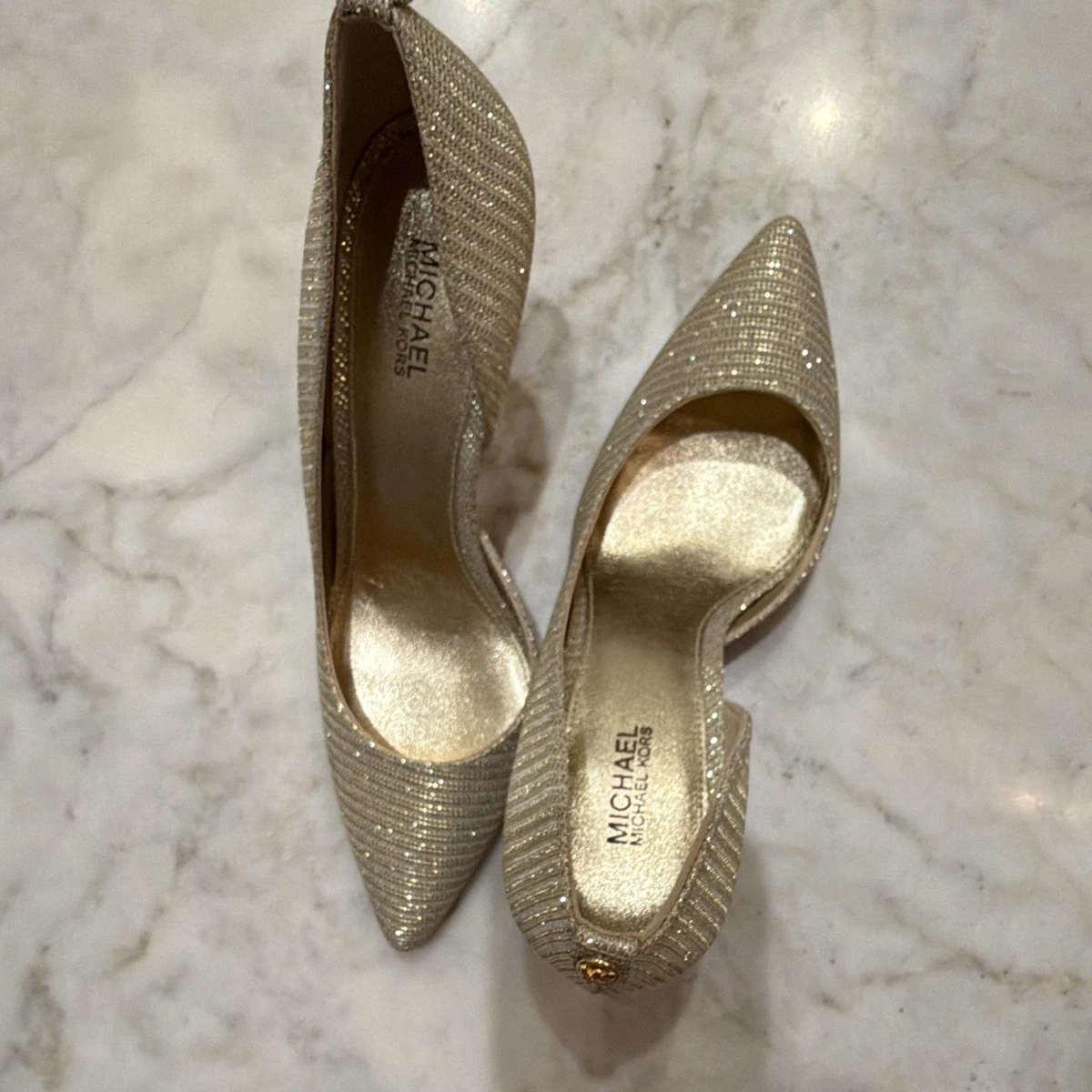 Michael Kors Gold Heels for Women for sale | eBay Michael Kors Gold Heels for Women for sale | eBay