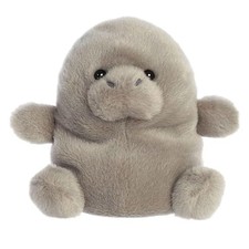 Aurora Palm Pals Blubs Manatee Gray 5" 33900 Plush Stuffed Animal Toy