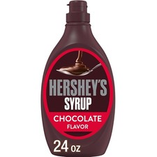 HERSHEY'S Chocolate Syrup Bottle, 24 oz