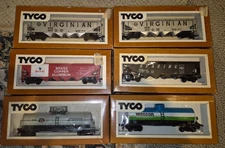 HO Tyco Lot of 6 Rolling Stock See Description NIB GB