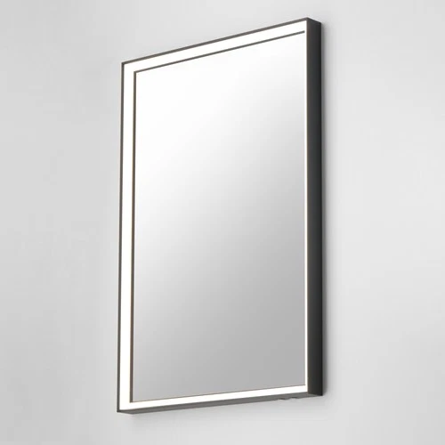 ET2 E42061 Bevel 24" W x 30" H Transitional Rectangular Framed - Nickel - Picture 3 of 4