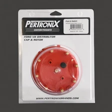 Ford Distributor Cap & Rotor Kit Pertronix 302 351 V8 Flame Red #D4021 NIB