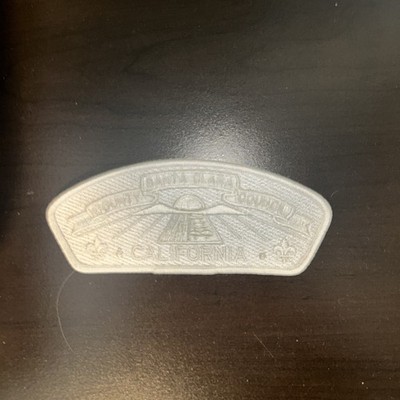 Mint CSP Santa Clara County Council White Ghost Unlisted Issue or SA-63 FOS ????