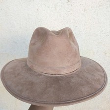 Talla Cowboy Brown Suede Hat Made In Mexico Size L - Great Condition