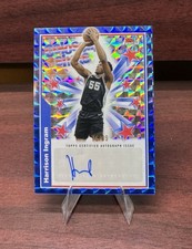 2025 Topps Finest Harrison Ingram Rookie Auto  /99 Blue Geometric Colossal Shots