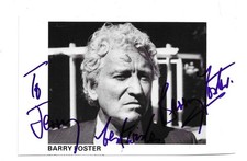 Barry Foster. Actor. Van Der Valk. Hitchcock's Frenzy. Signed Photo Card