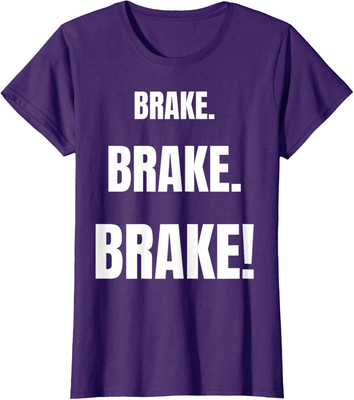 BREAK Funny Best Driving Instructor Ever Permit Car Ladies' Crewneck T-Shirt