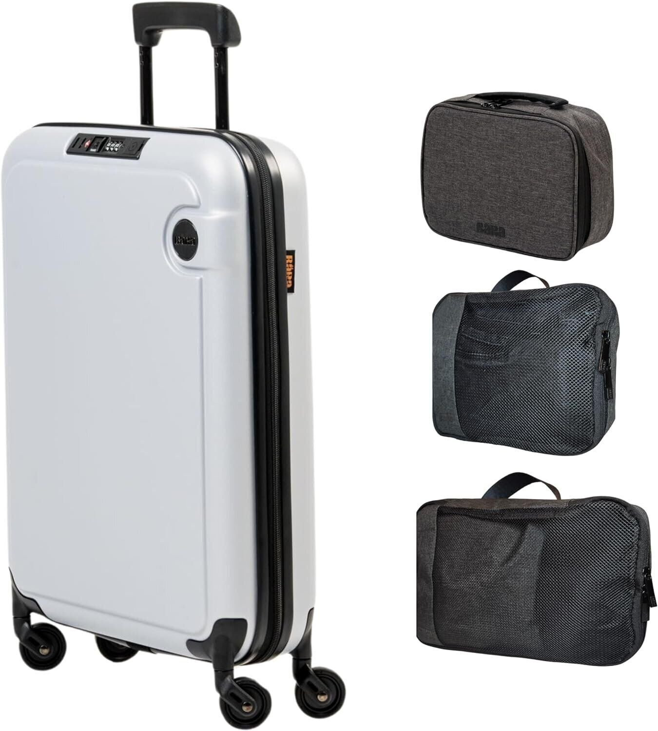 BÄRA 20 Inch Hardshell Collapsible Carry On Luggage Travel Set