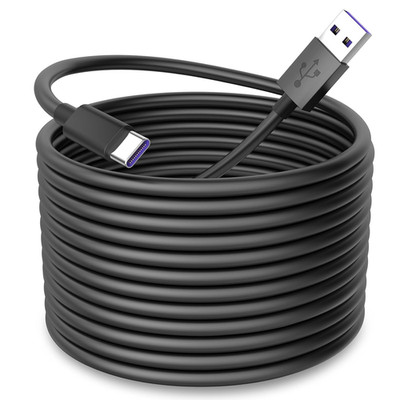 USB a to USB C Power Cable for CCTV Camera, 33FT Type C Long Power