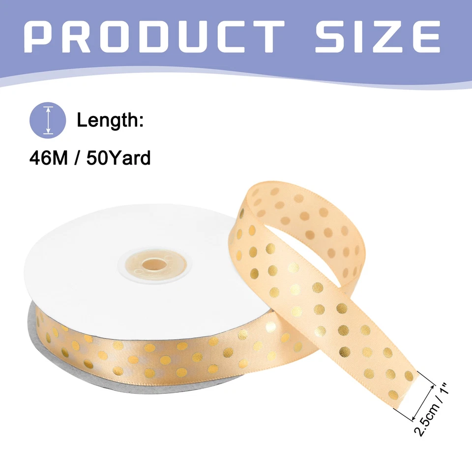 Grosgrain ленты 50 ярдов 1 дюйм хаки лента бант украшение - Изображение 2 из 4