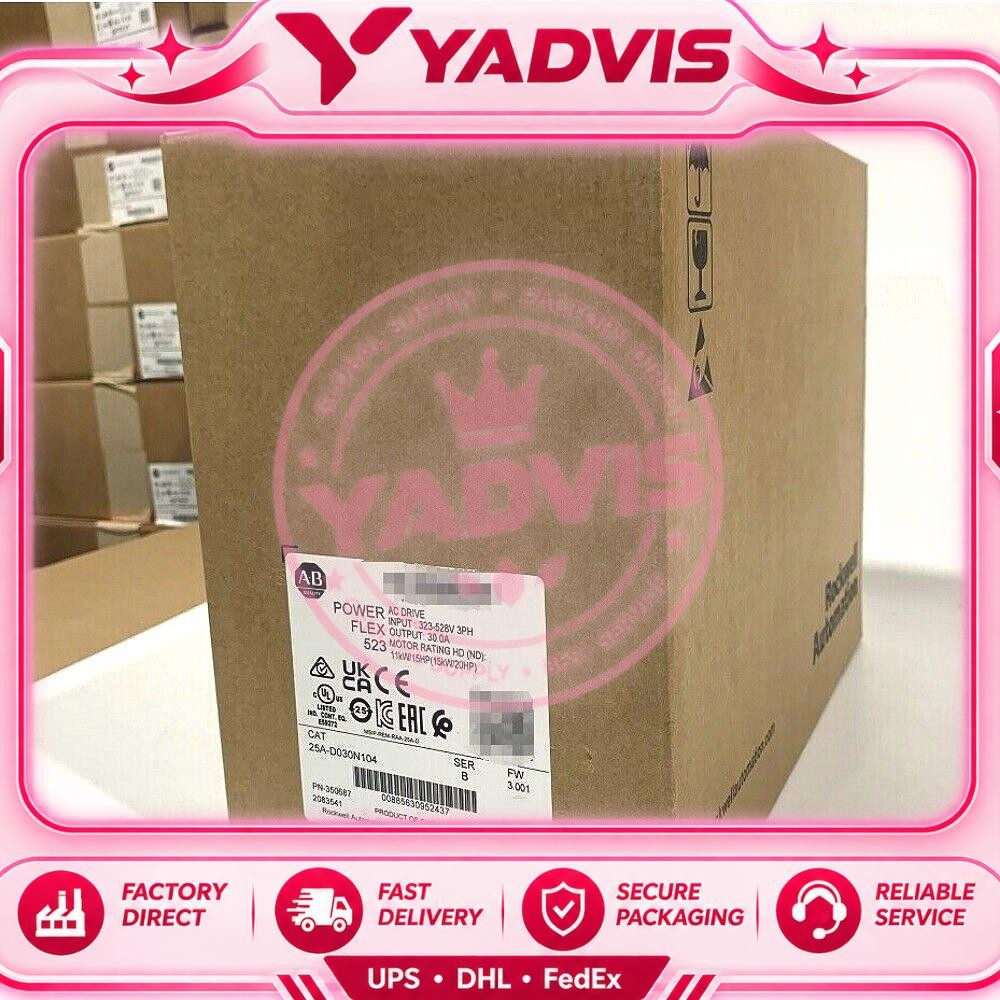 AB 25A-D030N104 PowerFlex 523 15kW (20Hp) AC Drive 25AD030N104 US Free Tax ·