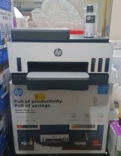 HP WiFi Printer Smart Ink Tank 7605 All in One Wireless Printer - Full Inks