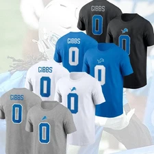 HOT NEW - Jahmyr Gibbs #0 Detroit Lions 2025 Player Name & Number Gift For Fans