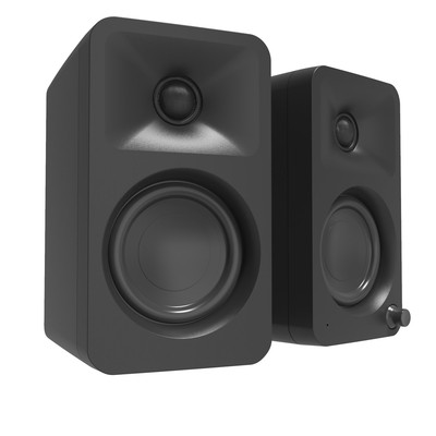 Kanto ORA 100W Powered Reference Desktop Lautsprecher mit Bluetooth - Schwarz