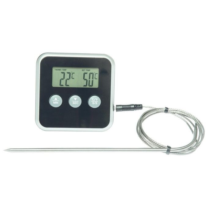 Termometro Professionale BBQ Electrolux E4KTD001 | 250°C Acciaio