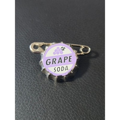 Disney Pixar UP Grape Soda Bottle Cap Pin Ellie Carl Collectible
