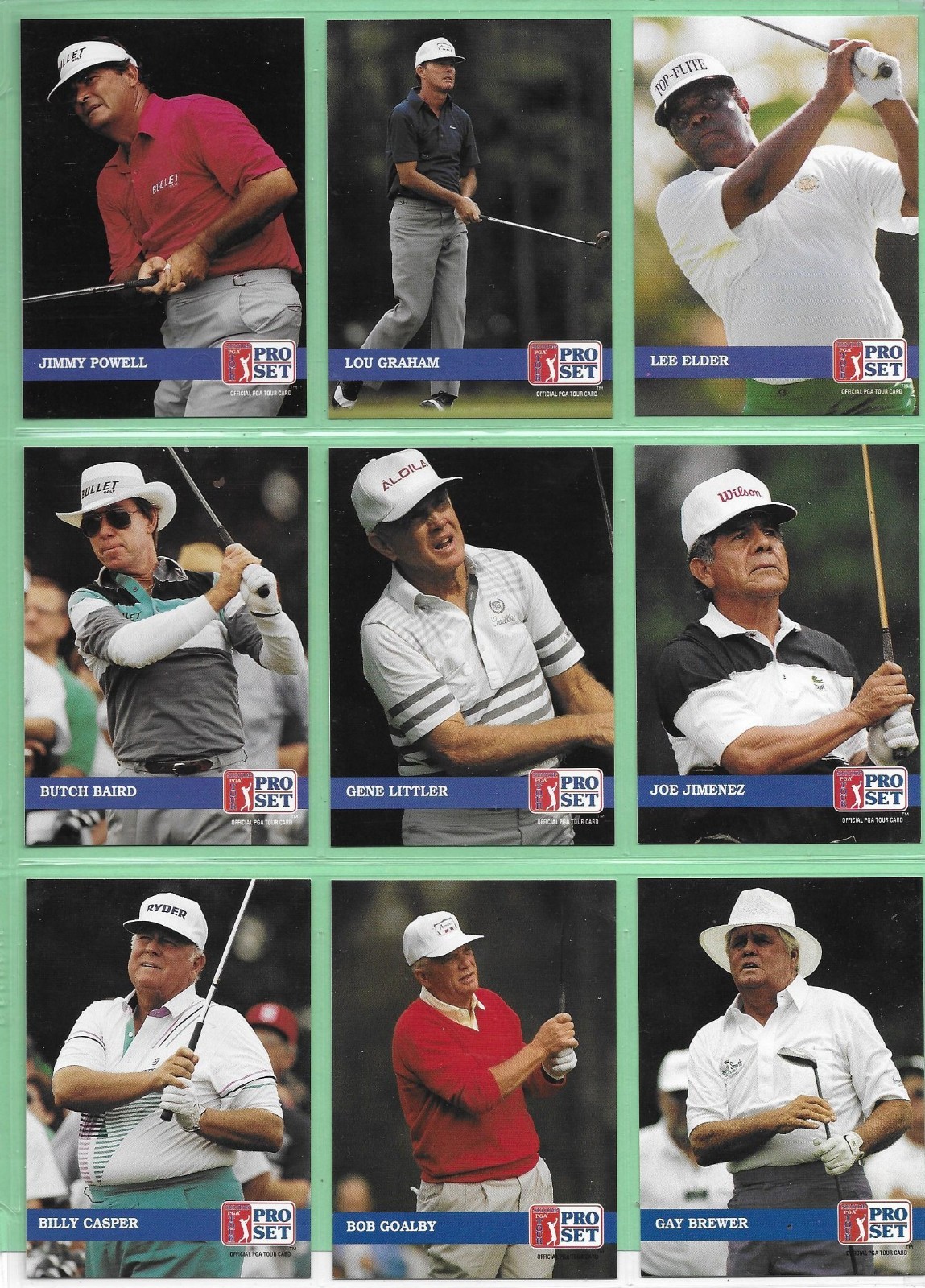 1992 Pro Set Golf - Pick Your Cards & Fill Your Sets Cards (235-280)👍