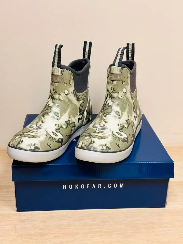 Мужские ботинки HUK Rogue Wave | высокопроизводительные ботинки BootRain для рыбалки и палубы - Изображение 2 из 4