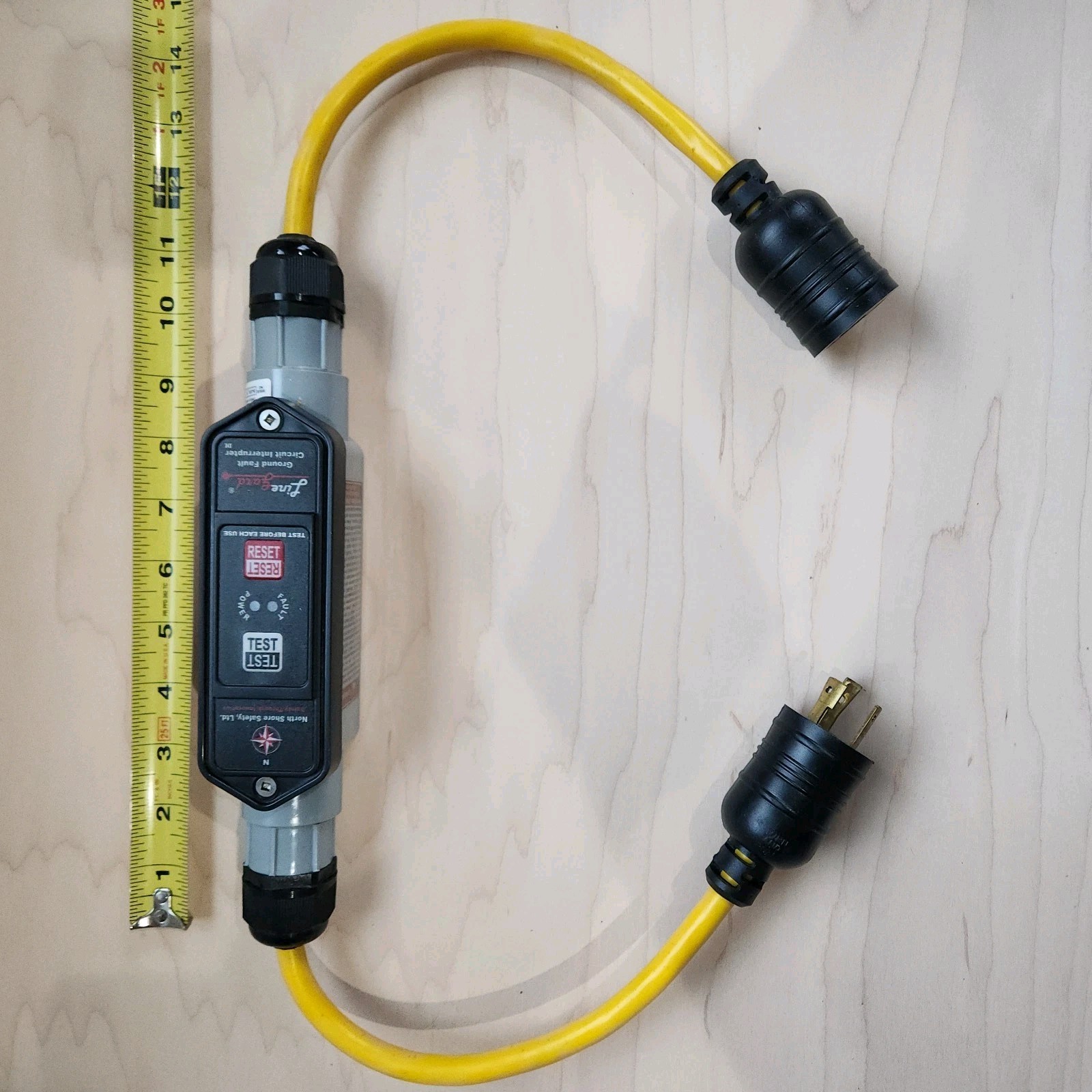 North Shore Safety Line Guard 240V 20A GFCI AIRPAX / SENSATA PGFI-22011