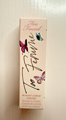 Too Faced Too Femme Heart Core Lippenstift - Nothing Compares 2 U Neu Verpackt 2,8g