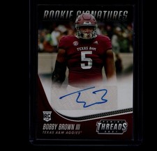 2021 Panini Chronicles Draft Picks - Bobby Brown III #TS-BBR Green (AU, RC)