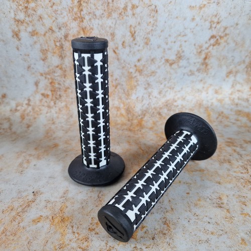 A'ME Dual Old School BMX Grips Made in USA Loads of colours Burner Mongoose GT - Picture 21 of 34