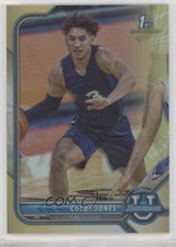 2021-22 Bowman U Gold Refractor 18/50 Colby Jones #69 n1u