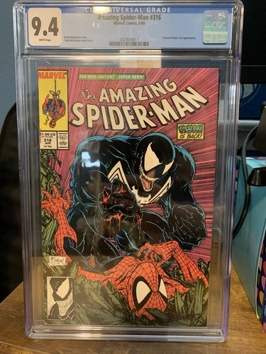 The Amazing Spider-Man #316 (Marvel Comics June 1989) CGC 9.4 Direct White Pages