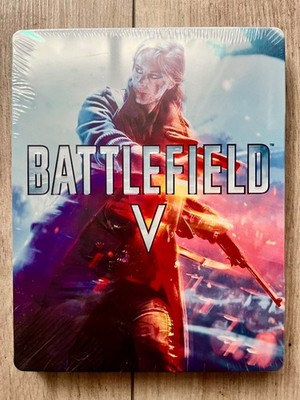 BATTLEFIELD 5 V - STEELBOOK - PS4/PS5/XBOX - NEU sealed - (KEIN SPIEL/CD)