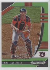 2020 Panini Prizm Draft Picks Lime Green Prizm 73/75 Matt Scheffler #PDP105 9ad