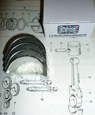 TRIUMPH BONNEVILLE T120 T140 BIG END SHELLS STD 99-7040 (70-3586) LF HARRIS