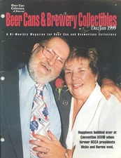 BCCA BREWERIANA BEER CAN COLLECTOR MAGAZINE DEC JAN 99 ABA NABA NARRAGANSETT