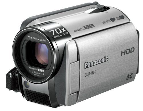 Panasonic SD/HDD Videokamera Silber SDR-H80-S Japanisch Menü - Bild 1 von 1