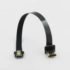 FPV HDMI-compatible Type A Male to Micro HDMI-compatible Male FPC Flat Cable
