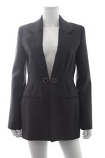 Chloe Silk And Wool-blend Blazer / Black / Rrp: £2410.00