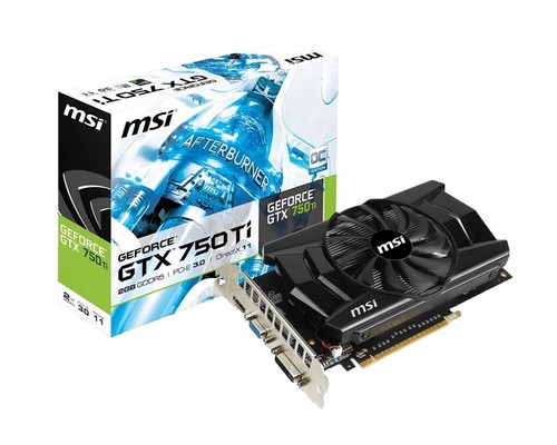 MSI GeForce GTX 750 Ti 2GB 2GD5TLP Low Profile Dual Fan | 1yr