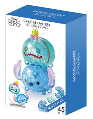 Crystal Gallery 45Piece Disney Tsum Tsum Stitch Scrump toy puzzle figure