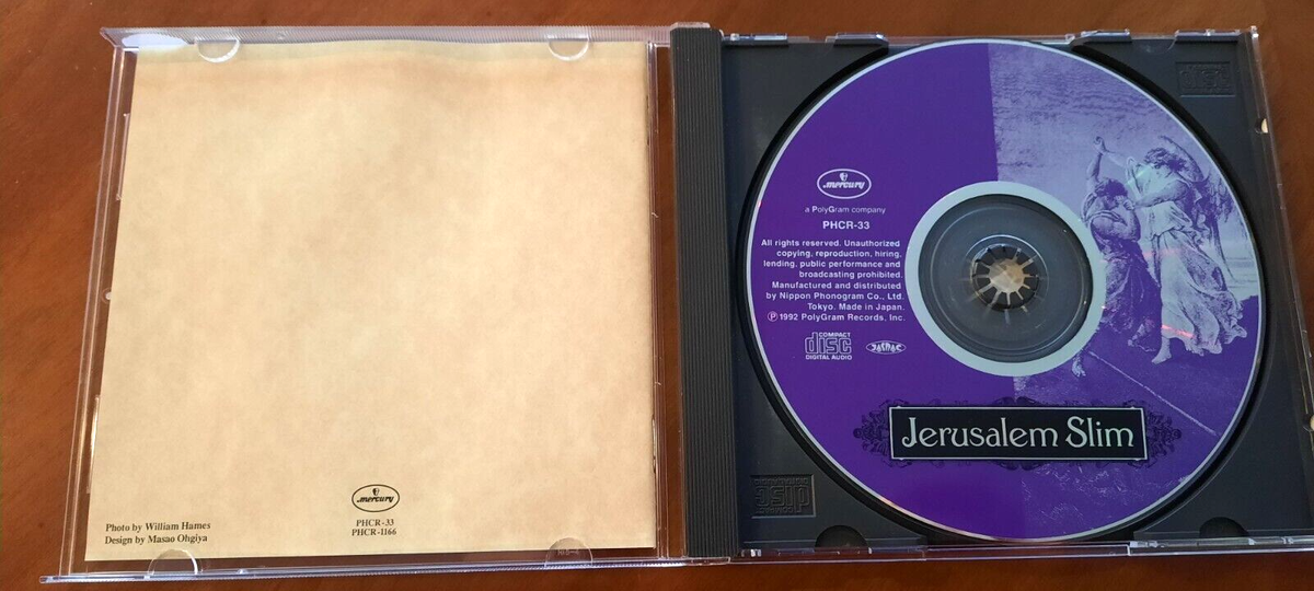 Jerusalem Slim Japan CD OBI 11 Tracks Hard Rock 1992 Michael
