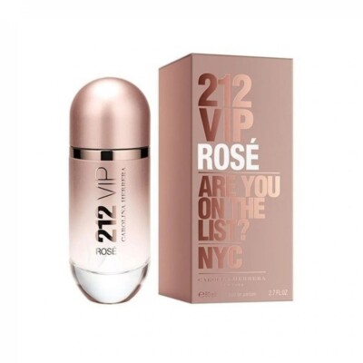 212 VIP Rose by Carolina Herrera 80ml Spray E.D.P Women 2.7 oz New Perfume