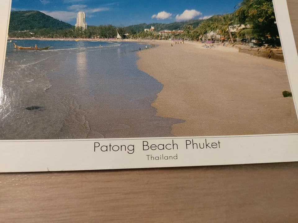 Postkarte Patong Beach Phuket Thailand S. 527 gel_7 - Bild 4 von 4