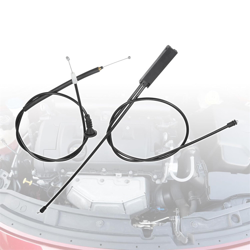 Hood Release Cable Set 51232751378 51237148865 For Mini Cooper R55 R56 R57 07-13