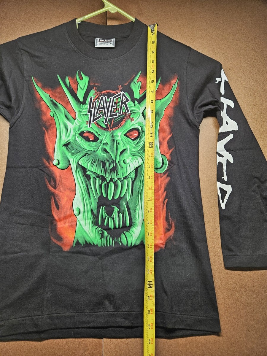 Slayer Root Of All Evil Long Sleeve Shirt Size M NWOT | eBay