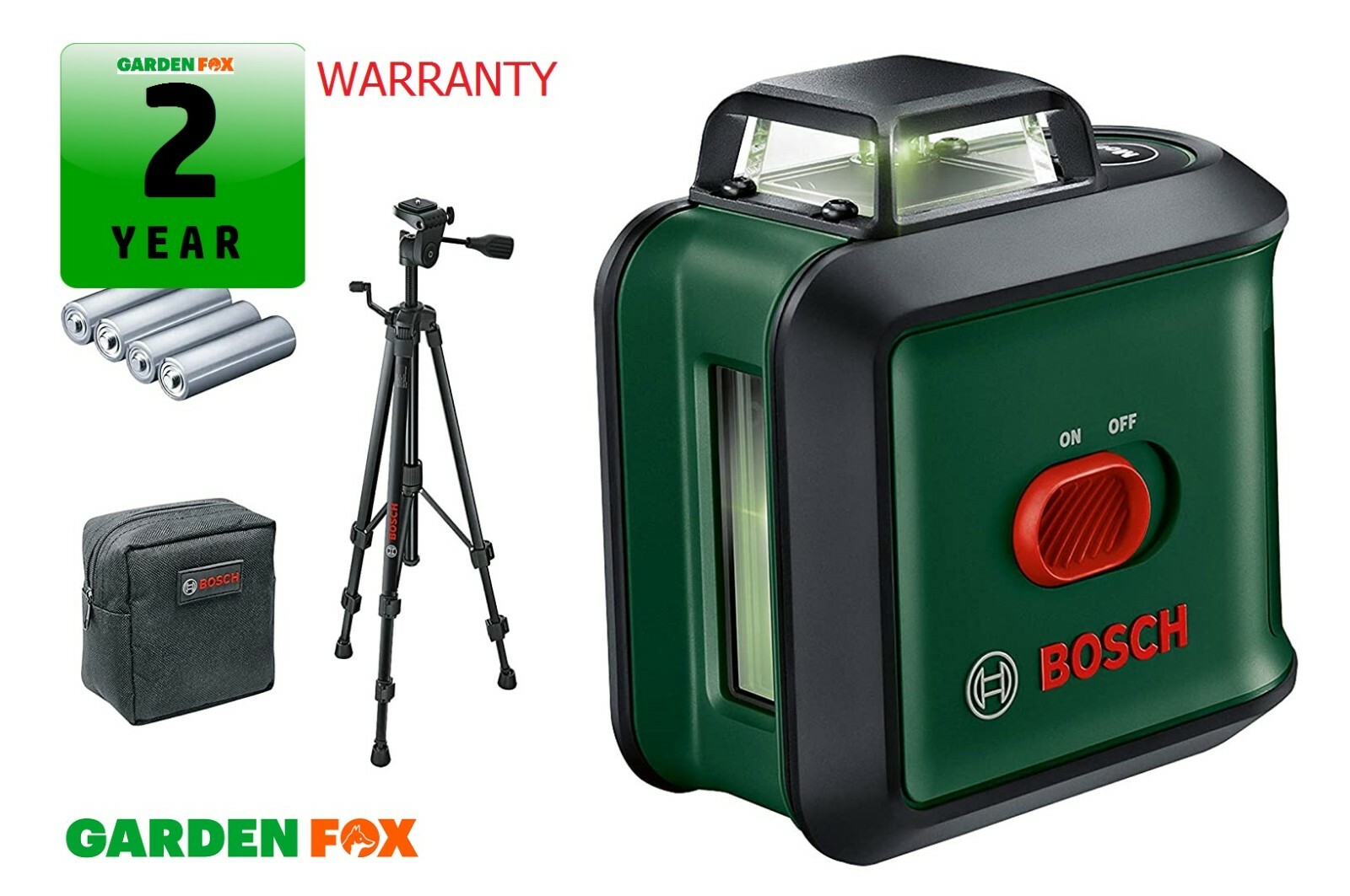 new Bosch Uni Level 360 + TT150 GREEN 