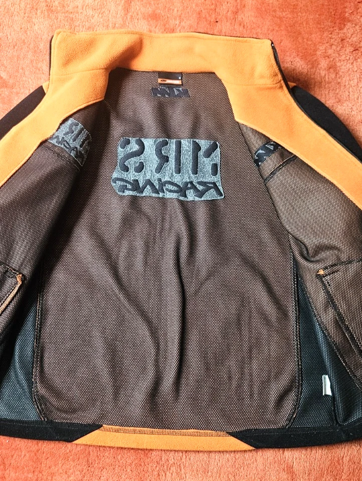 KTM Freizeit Jacke Herren Mrs Racing Orange Schwarz Gr. M - Bild 3 von 4